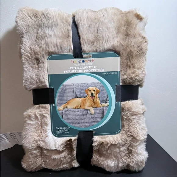 Brentwood Waterproof Pet Blanket and Furniture Protector | Ivory | NWT - Picture 2 of 6